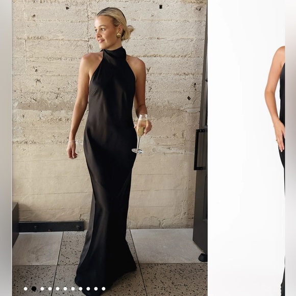 Show Me Your MuMu Lisa Maxi Dress worn once and dry cleaned. - Picture 2 of 4